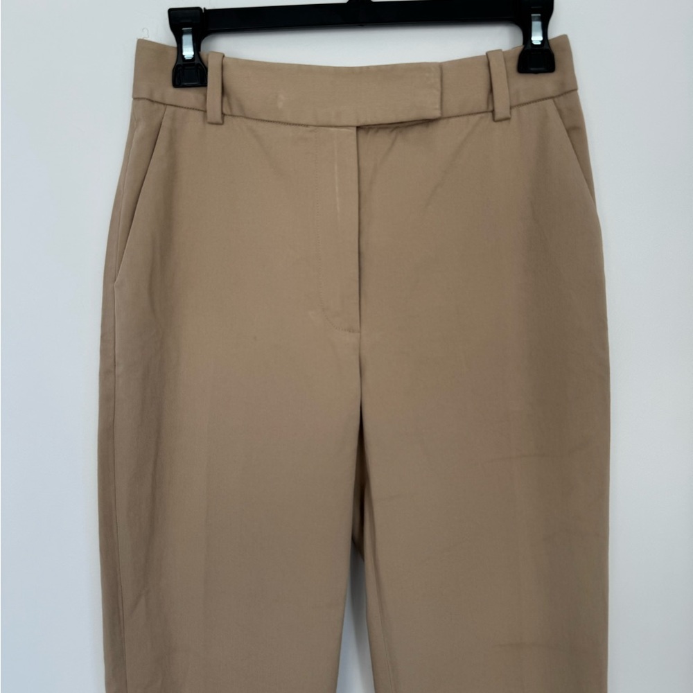 KHAITE 2 Magdeline Pant Khaki Classic Beige Women's Trousers - Picture 7 of 11